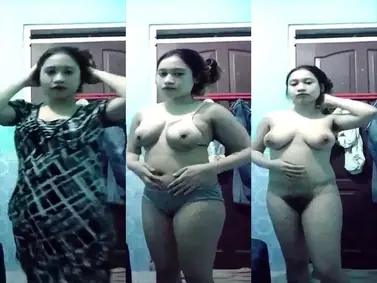 Anis Pamer Lekuk Dada Jumbo Sesi Langsung Hot