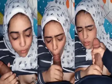 Bokep Arab Jilbab Terima Crotan Di Muka Hot