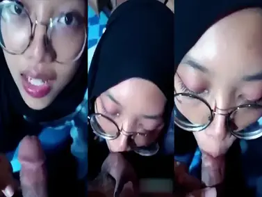 Ukhti Berhijab Sepong Batang Nikmat Banget